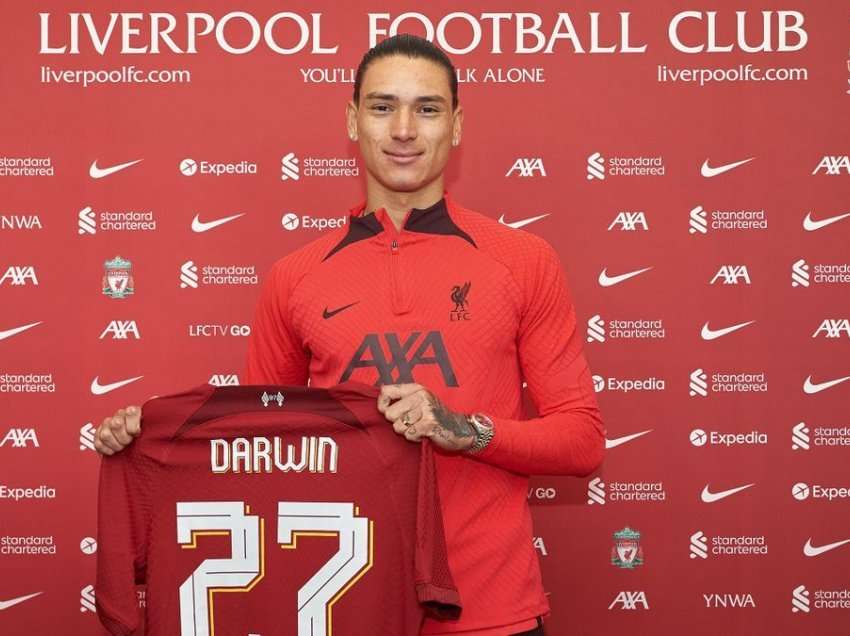 Klopp flet për transferimin e Darwin Nunez