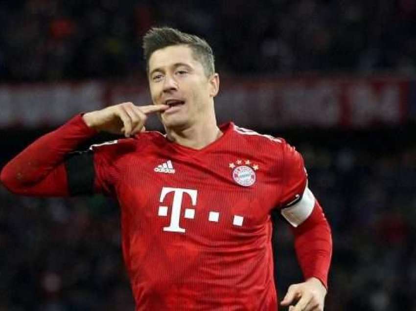 Lewandowski mund të luajë në sulm përkrah Ronaldos