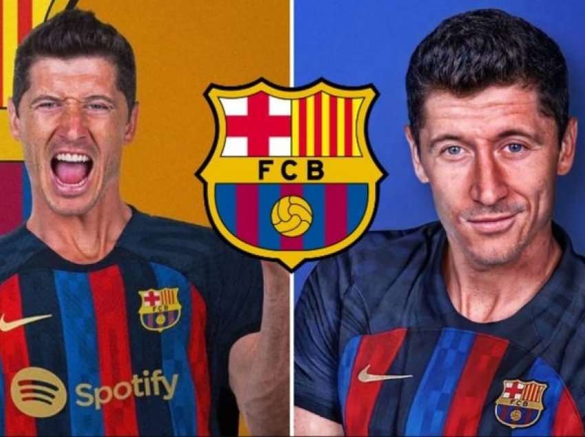 Barcelona konfirmon marrëveshjen për transferimin e Lewandowskit