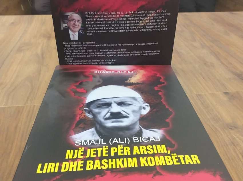 Për 50 vjetorin e vdekjes, u promovua libri monografik “Smajl Ali Bicaj – Një jetë për arsim, liri dhe bashkim kombëtar”