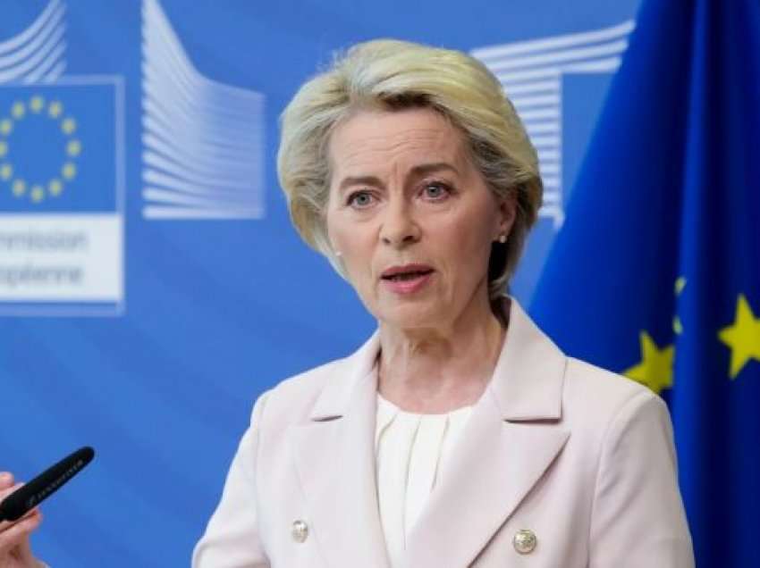 Pushtimi i Ukrainës, Von der Leyen: BE-ja duhet të përgatitet për një ndërprerje të plotë të gazit rus