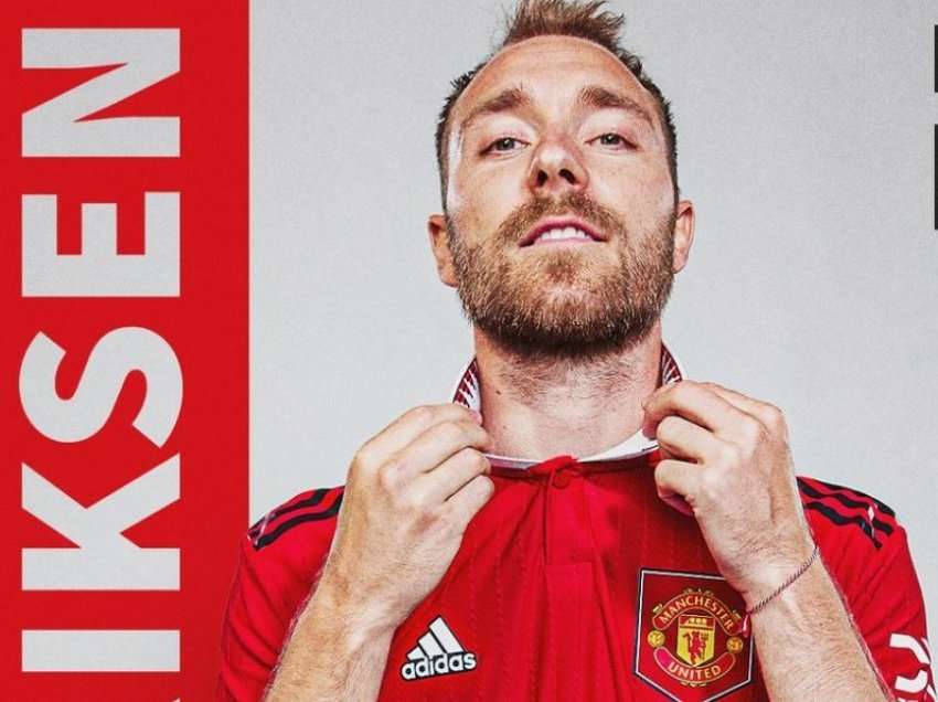 Eriksen prezantohet te Manchester United