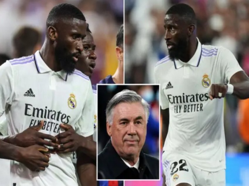 Ancelotti për vendimin e papritur për Rudiger