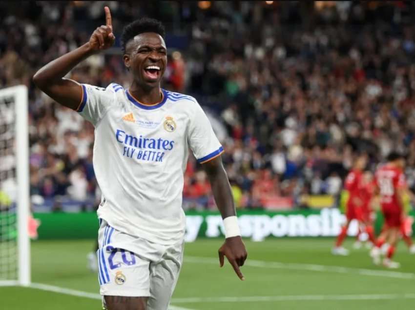 Vinicius komenton golin në finale të Champions League