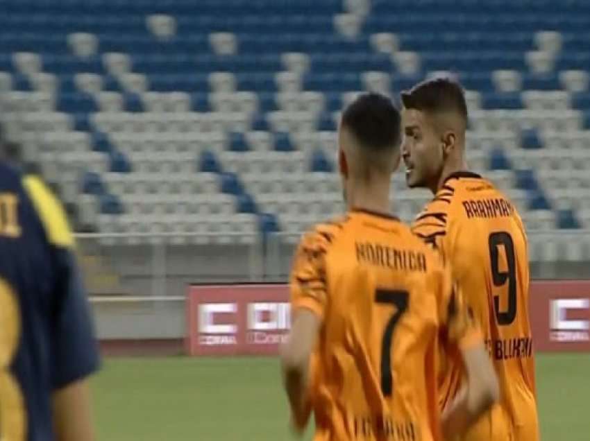 Rrahmani bën histori, bëhet lojtari i parë nga skuadrat e Kosovës që shënon hat-trick në garat evropiane