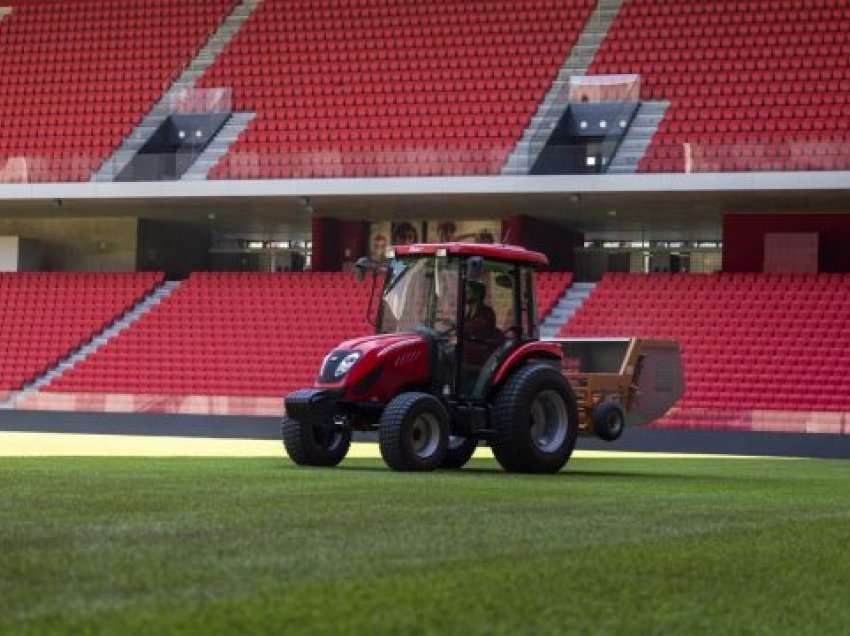 Rinovohet fusha e stadiumit Air Albania dhe kur do të jetë gati për ndeshje...