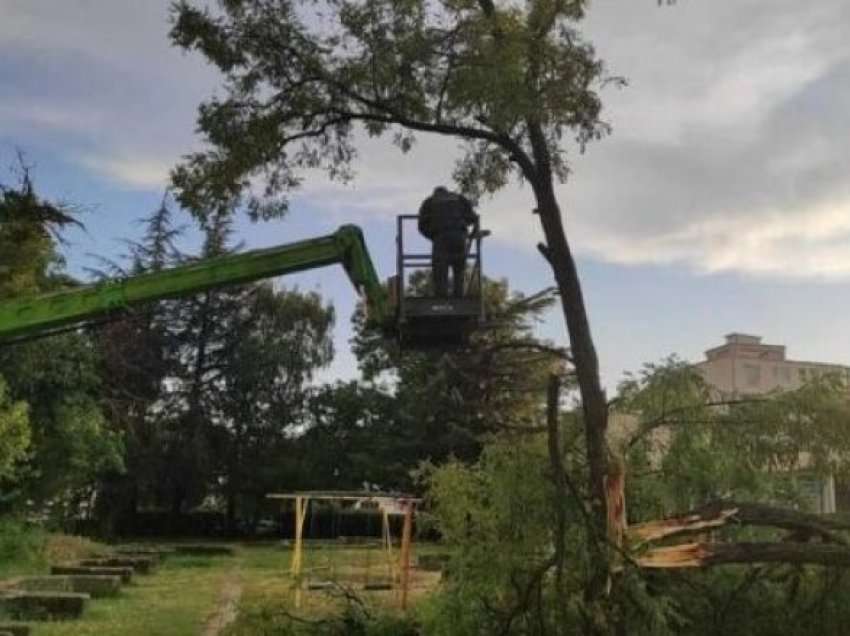 Moti i ligë përfshin Ohrin, po riparohen dëmet