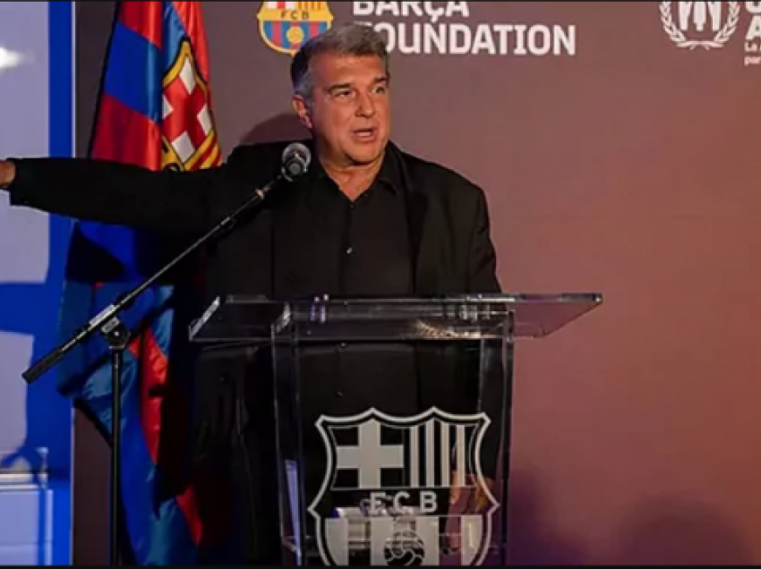 Laporta: Messi të pensionohet në Barcelonë...