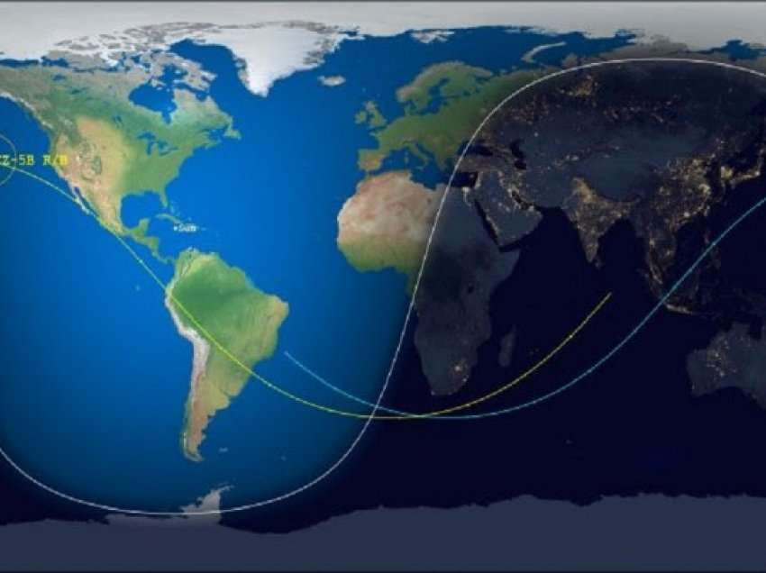 ​Mbetjet nga raketa kineze bien përsëri në Tokë