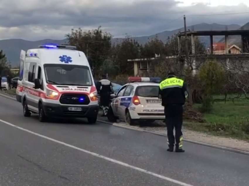 Aksident në aksin Lezhë-Shkodër, 3 persona të lënduar