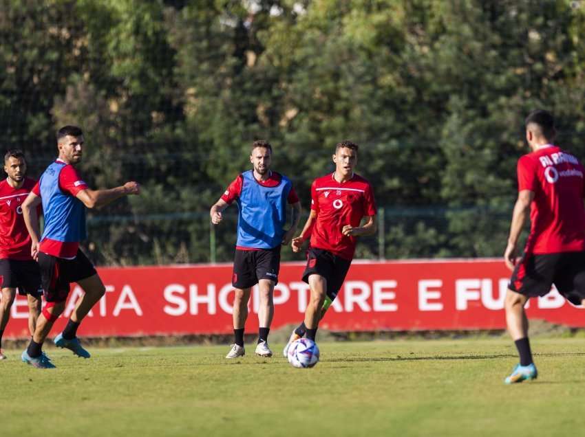 Kombëtarja e Shqipërisë zhvillon stërvitjen e radhës, ja situata me dëmtimet