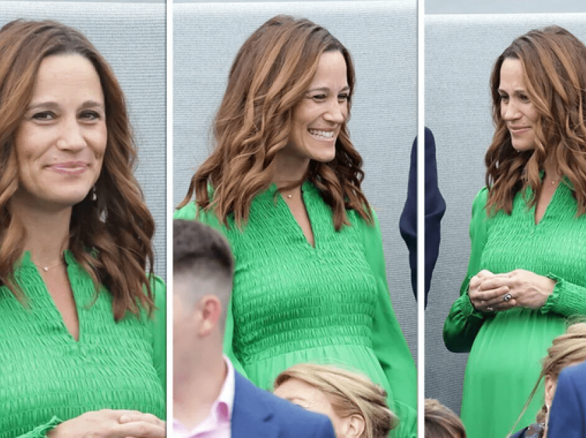 Shtatzënë për herë të tretë, Pippa Middleton fotografohet me barkun e rrumbullakosur