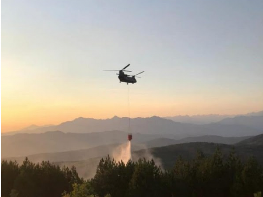 ​Situata e zjarreve në Shqipëri, Forcat e Armatosura në gatishmëri