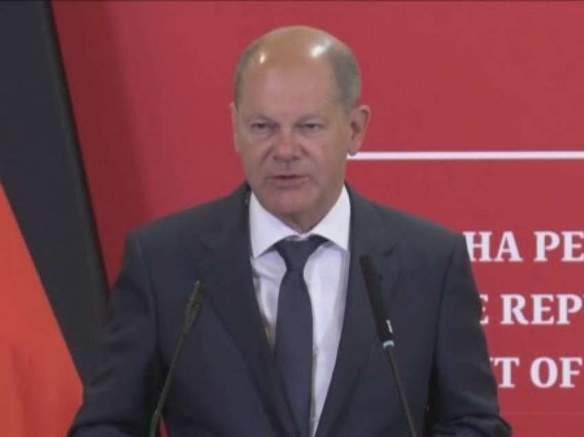 ​Scholz: Negociatat për anëtarësimin e Maqedonisë së Veriut duhet të fillojnë