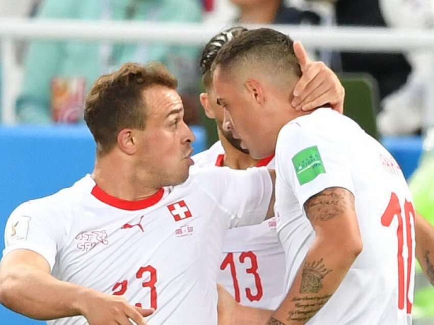 Xhaka e Shaqiri standardë, Zvicra synon fitore ndaj Portugalisë