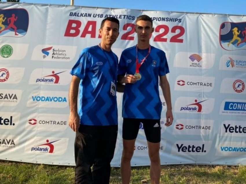 Enis Bytyqi fiton medaljen e artë në Kampionatin Ballkanik të Atletikës