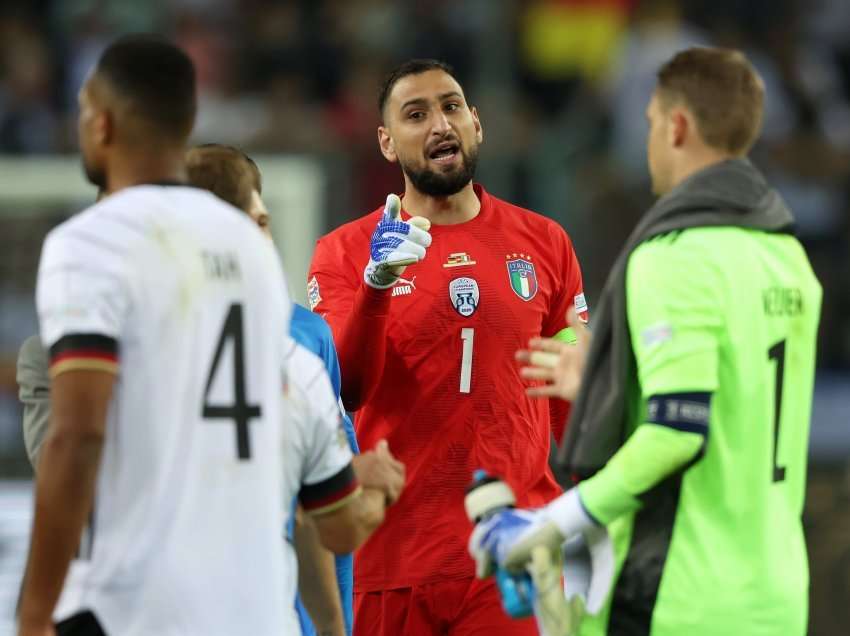 Donnarumma replikon me gazetarin e Rai-t