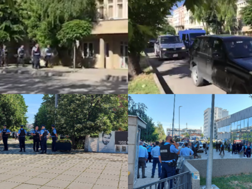 Policia blindon Kuvendin dhe Qeverinë pak para protestës së veteranëve