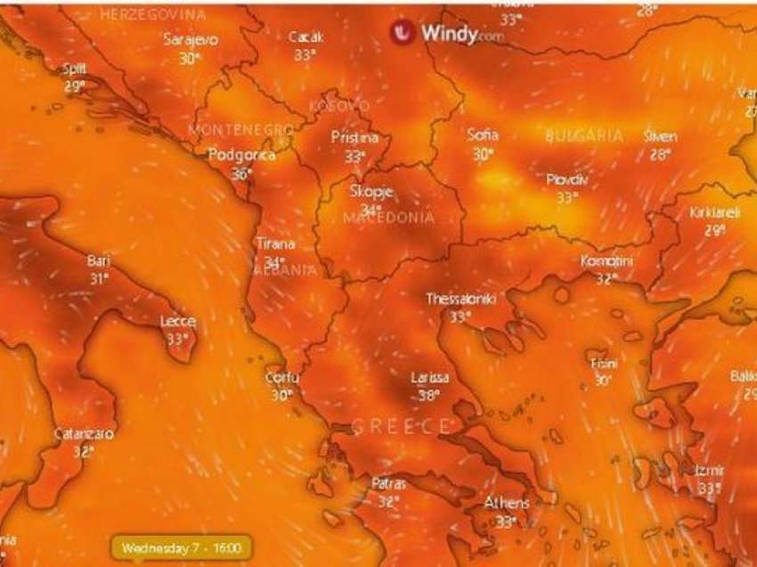 I nxehti afrikan ‘godet’ Shqipërinë, surprizat e papritur në këto zona