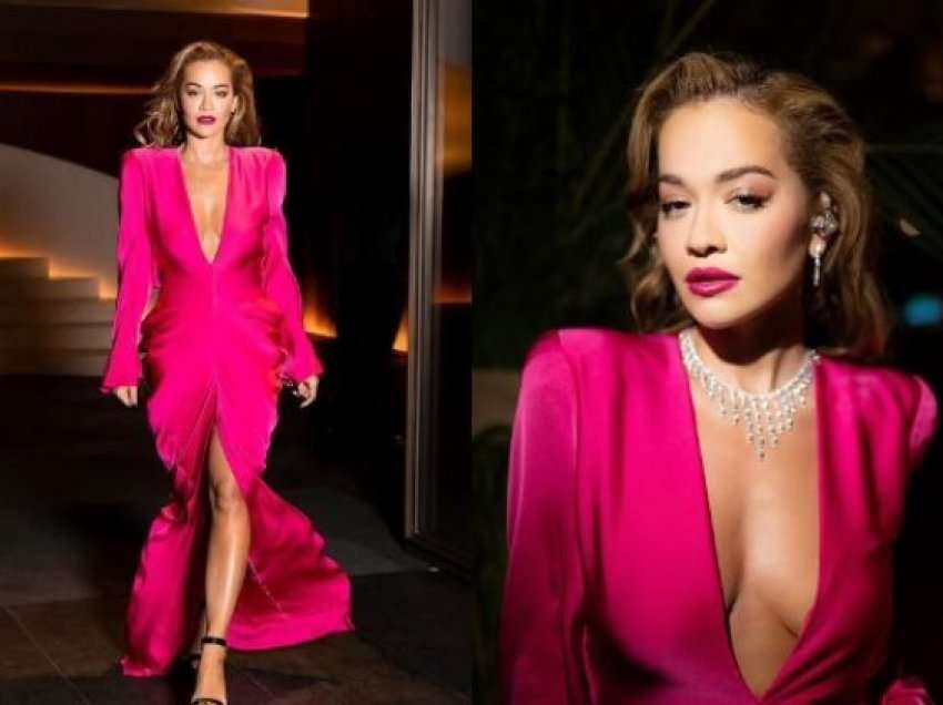 Rita Ora më elegante se asnjëherë në paraqitjen e fundit