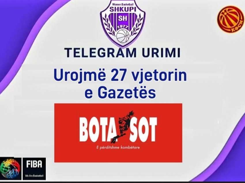 KBF Shkupi: Urime 27 vjetorin e gazetës ‘Bota sot”   