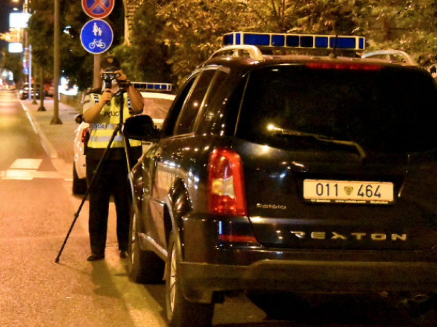 Policia vazhdon me kontrollet e intensifikuara në Shkup, gjobiten 152 shoferë