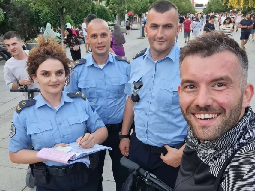 Policia gjobit Rron Gjinovcin, ky është reagimi i tij epik: O po mirë ma..!