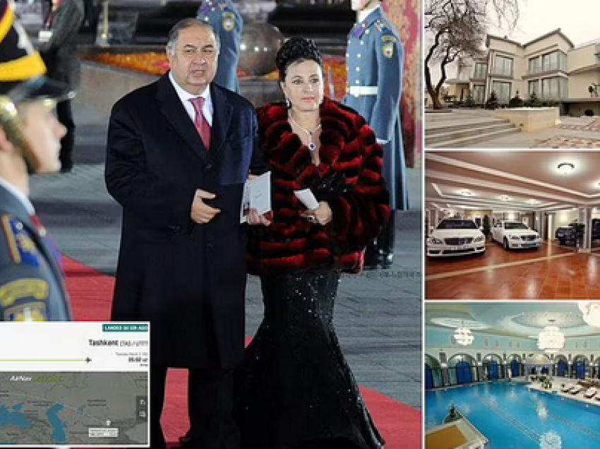 Oligarku Alisher Usmanov largohet në pallatin luksoz në Uzbekistan pas ngrirjes së aseteve në Britani