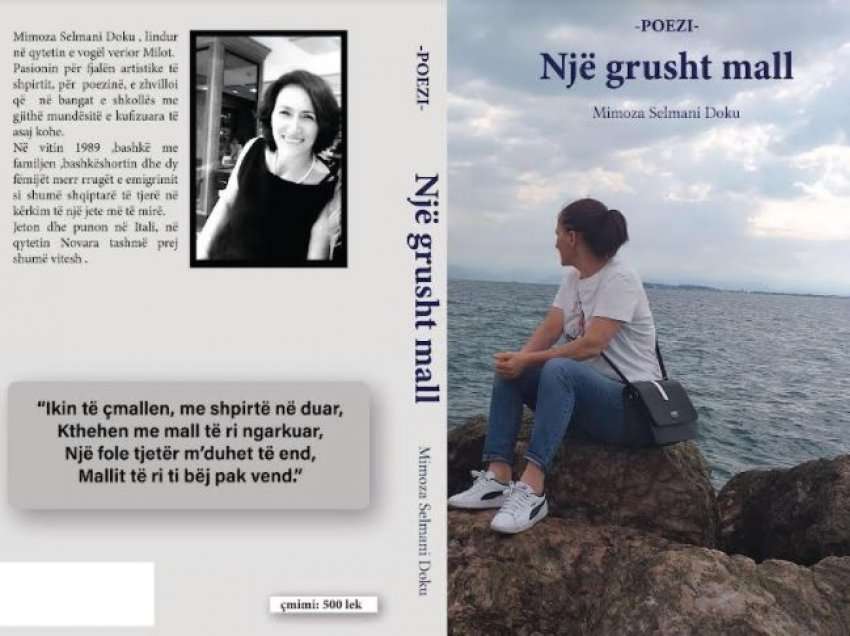 “Një grusht mall”, libri poetik i Mimoza Selmanit Doku që portretizon Atdheun