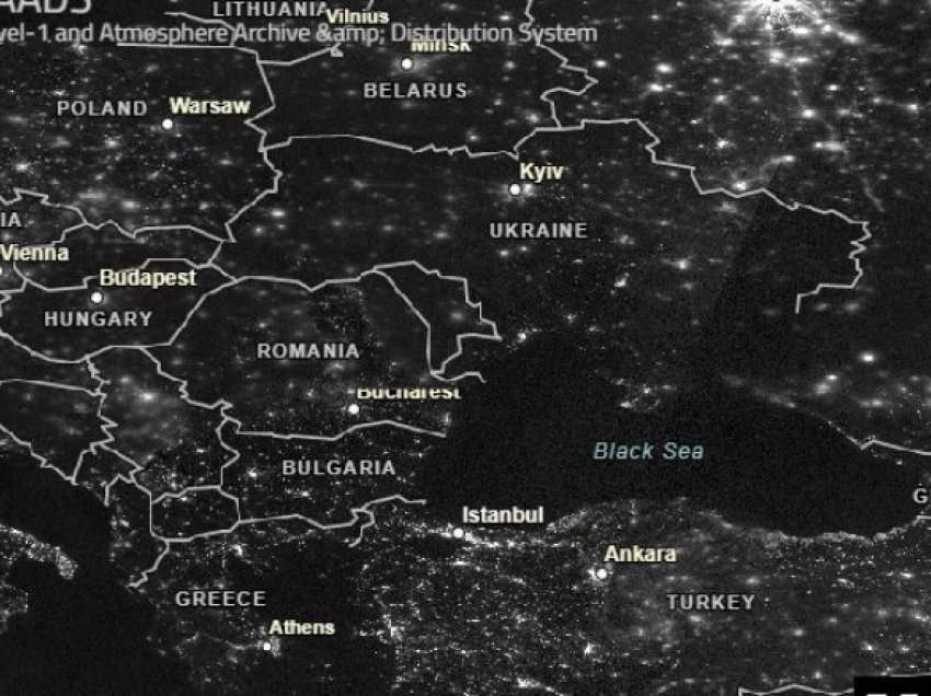 Para dhe pas agresionit rus, Ukraina në terr – imazhet satelitore të NASA-s e tregojnë këtë