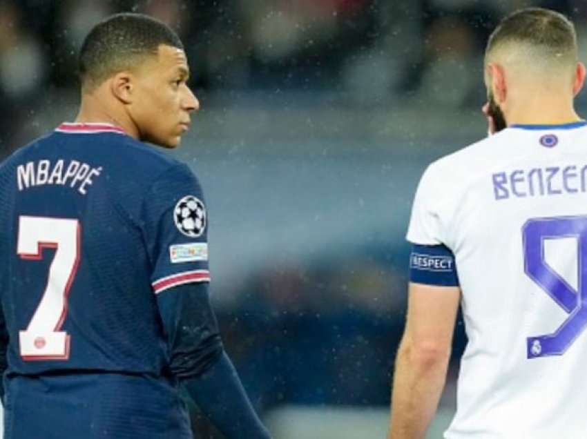 Mbappe dhe Benzema bisedojnë 15 minuta pas ndeshjes