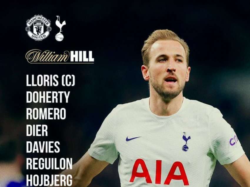 Manchester Utd – Tottenham, formacionet startuese