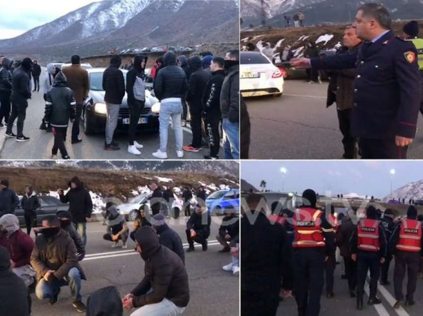 Rritja e çmimeve bllokon sërish Rrugën e Arbrit, shefi i policisë shpërndan protestuesit: Hapni rrugën, vepër penale!