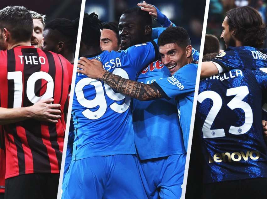 Nxehet gara për titull në Serie A – pozita e parë dhe e katërt vetëm shtatë pikë diferencë