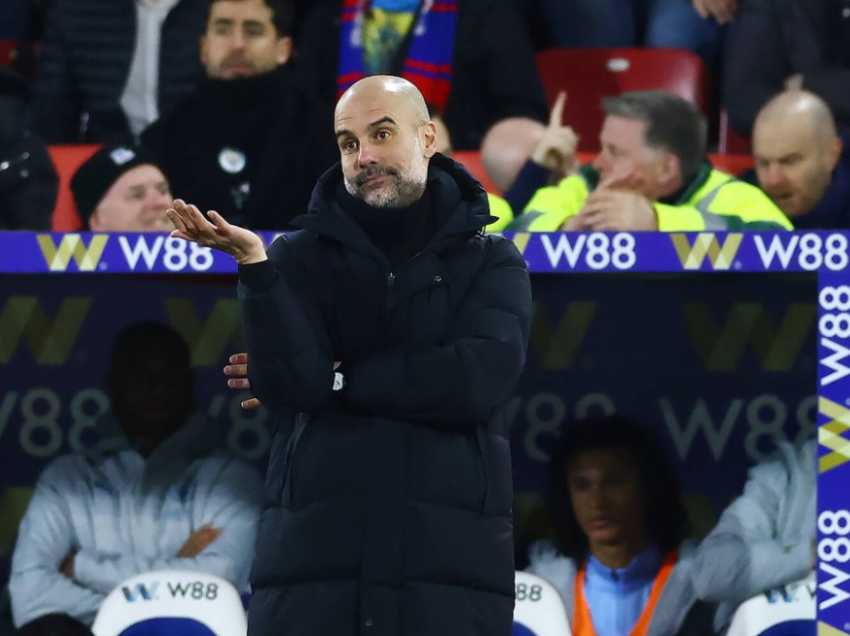 Pep Guardiola flet pas barazimit ndaj Crystal Palace