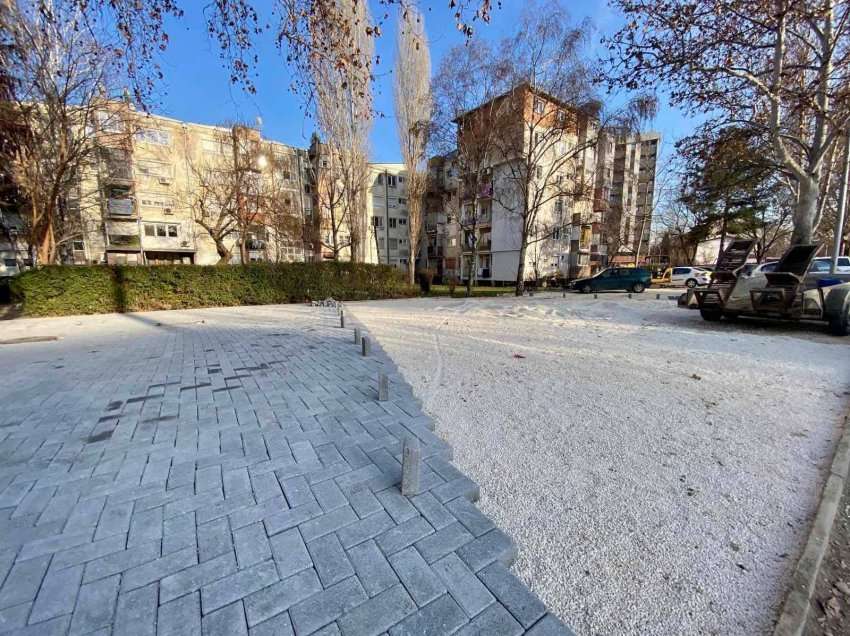 Në Çair hapësirë e re parkimi prej 1200 m2