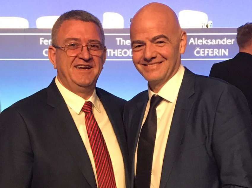 Presidenti i FIFA-s i drejtohet Dukës për rizgjedhjen president i FSHF-së