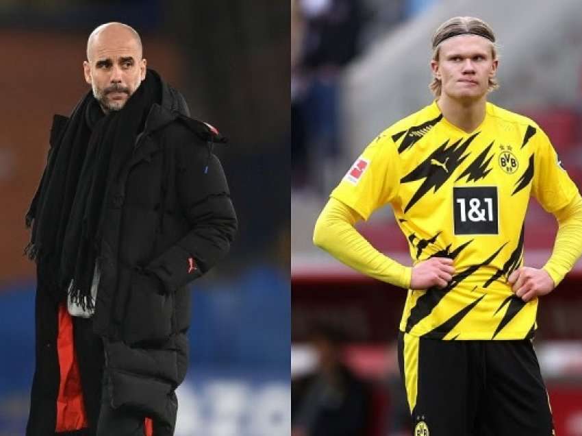 Guardiola refuzon të komentojë për Haaland