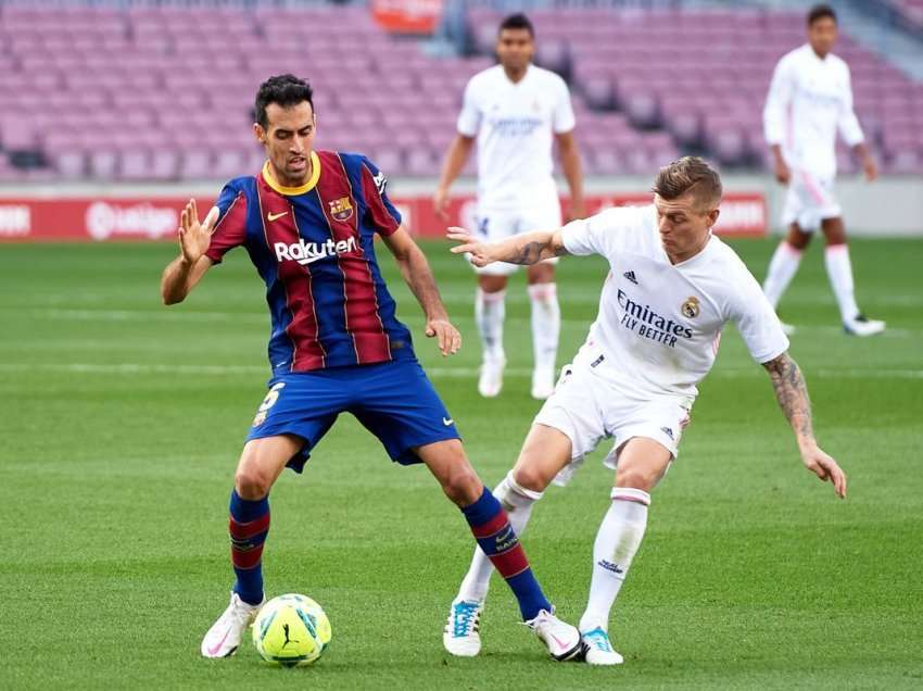 Real - Barcelona, derbi i madh