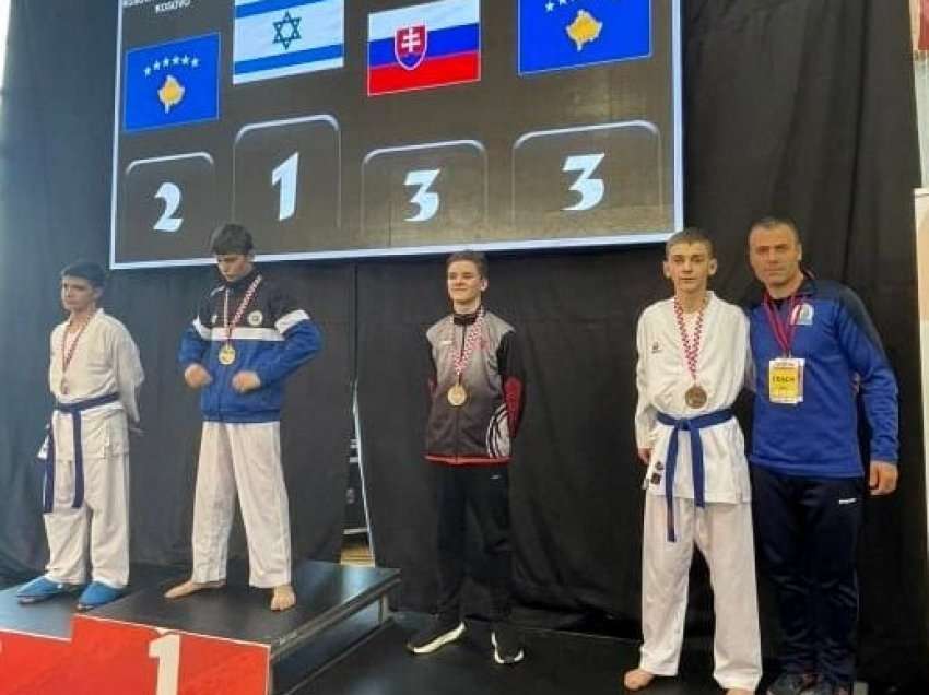 Kosova vazhdon me medalje në turneun në Kroaci