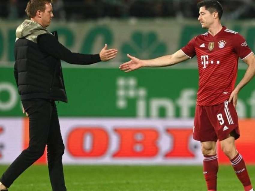 Nagelsmann flet me largimin e mundshëm të Lewandowskit