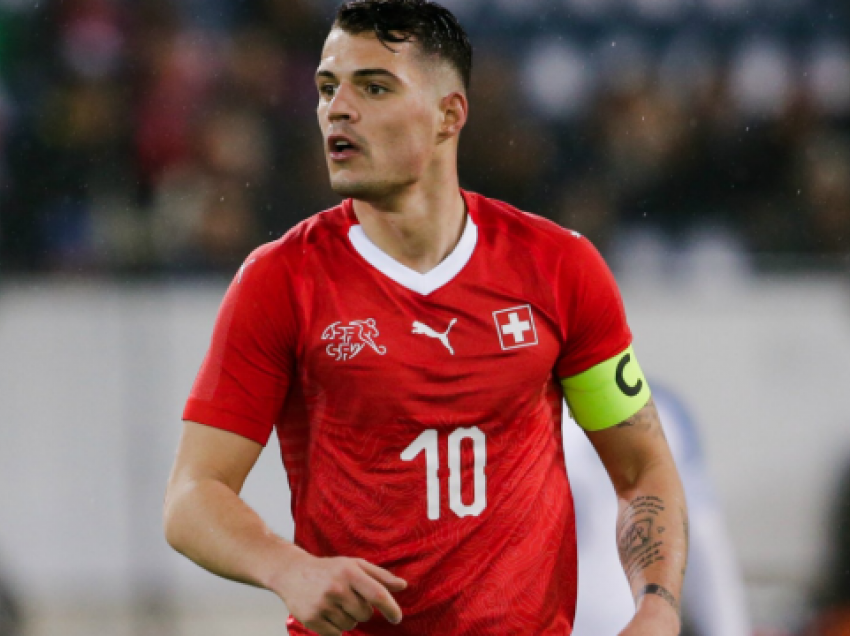 Xhaka mungon në seancën stërvitore te Zvicra