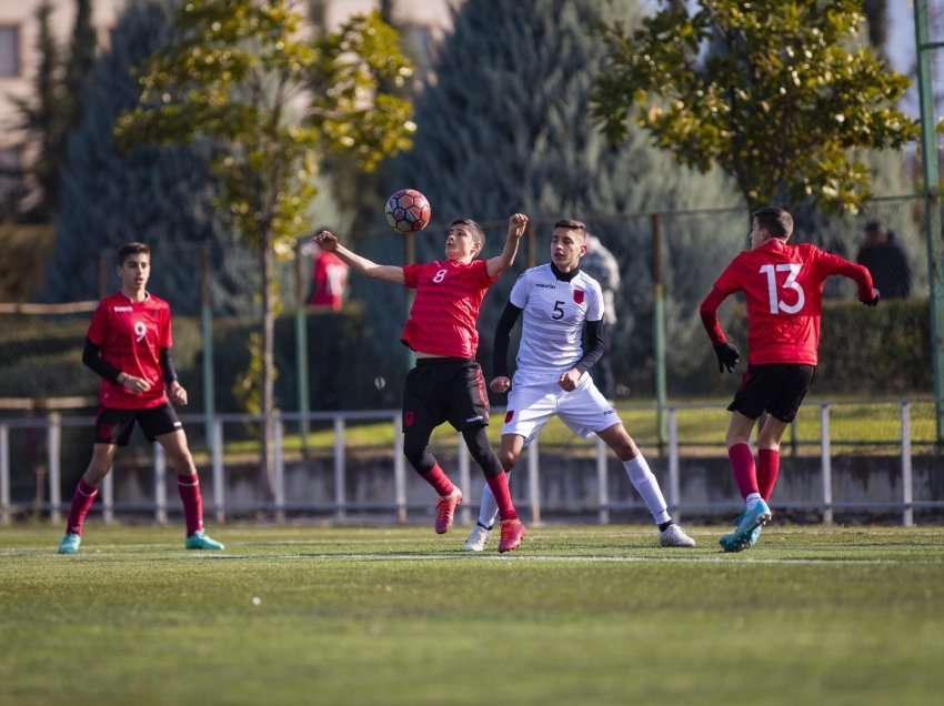 Kombëtarja U-15 luan miqësore me Kombëtaren U-16