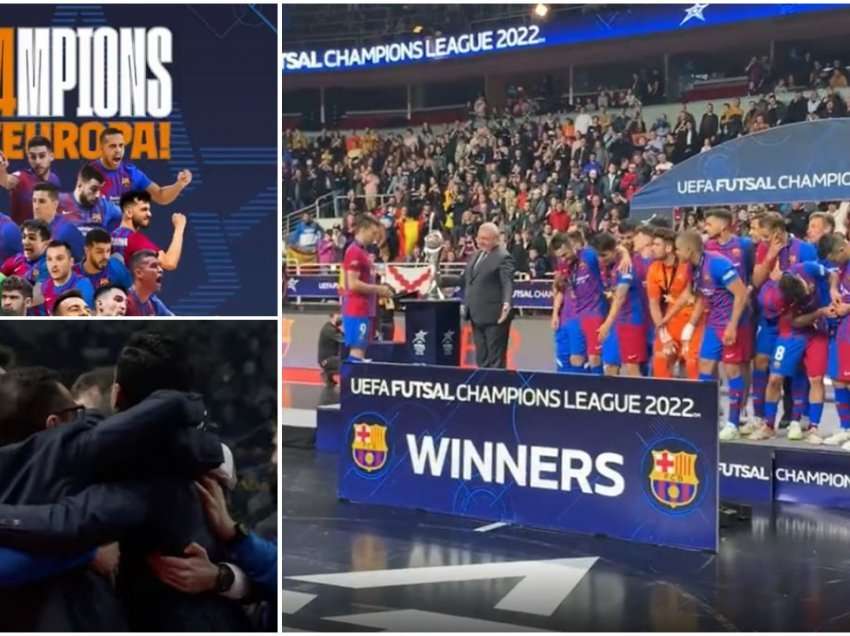 Finalja e Champions League, Armand Duka kurorëzon Barcelonën