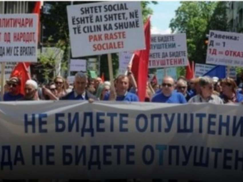 Protestë e sindikatave për 1 Maj, kërkohet rritje e rrogave në Maqedoni