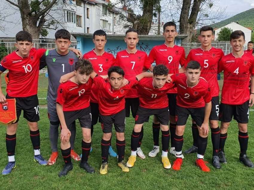 Shqipëria U-15 mundet nga Bosnja në ndeshjen e parë