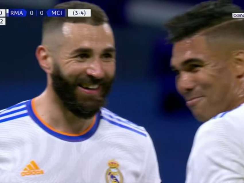 O nëna ime si luajnë futboll ata, Casemiro i mahnitur 