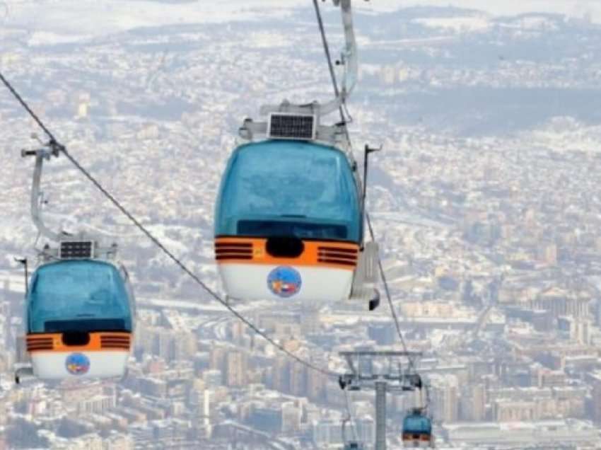 Gjatë javës së kaluar teleferikun në Vodno e shfrytëzuan mbi 3 mijë qytetarë