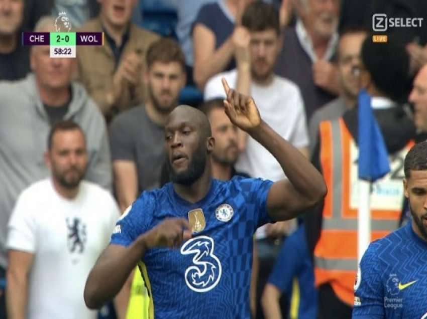 Shpërthen Lukaku, dy gola për dy minuta kundër Wolves 