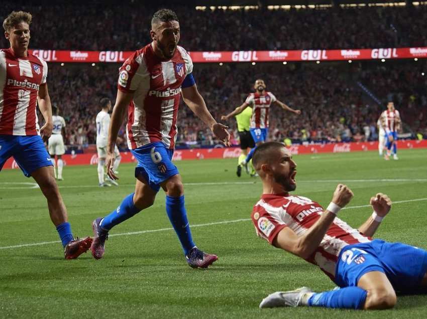 Atletico 'kockë e fortë' për Realin